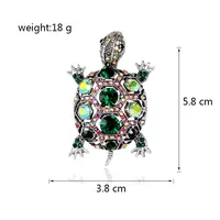 Simple Style Classic Style Turtle Zinc Alloy Plating Unisex Brooches main image 2