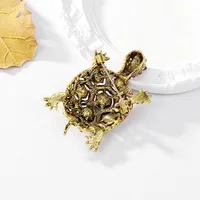 Simple Style Classic Style Turtle Zinc Alloy Plating Unisex Brooches main image 4