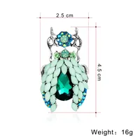Punk Simple Style Insect Alloy Plating Unisex Brooches main image 2