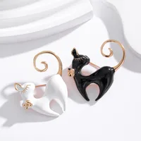 Cute Cat Zinc Alloy Plating Unisex Brooches main image 4