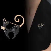 Cute Cat Zinc Alloy Plating Unisex Brooches main image 5