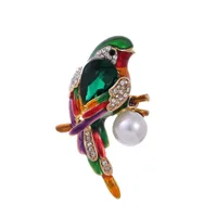 Simple Style Parrot Zinc Alloy Plating Unisex Brooches main image 1