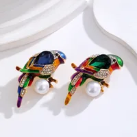 Simple Style Parrot Zinc Alloy Plating Unisex Brooches main image 3