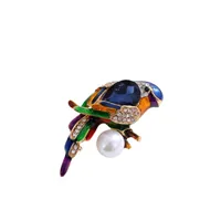 Simple Style Parrot Zinc Alloy Plating Unisex Brooches main image 5