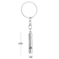 Simple Style Whistle Zinc Alloy Unisex Keychain sku image 1