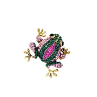 Simple Style Shiny Frog Zinc Alloy Plating Unisex Brooches main image 5