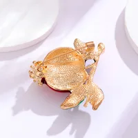 Pastoral Classic Style Pomegranate Zinc Alloy Plating Unisex Brooches main image 3