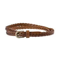 Retro Solid Color Imitation Leather Alloy Plating Women's main image 5