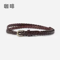 Retro Solid Color Imitation Leather Alloy Plating Women's sku image 2