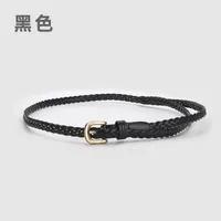 Retro Solid Color Imitation Leather Alloy Plating Women's sku image 5