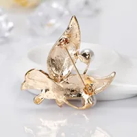 Elegant Simple Style Butterfly Alloy Plating Women's Brooches main image 2