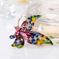 Elegant Simple Style Butterfly Alloy Plating Women's Brooches main image 5