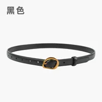 Simple Style Solid Color Two-Layer Cowhide Alloy Leather Women's sku image 1