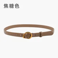 Simple Style Solid Color Two-Layer Cowhide Alloy Leather Women's sku image 6