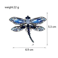 Simple Style Dragonfly Zinc Alloy Plating Unisex Brooches main image 2