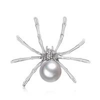 Punk Classic Style Spider Alloy Plating Women's Brooches main image 3