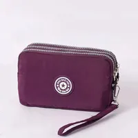 Women's Solid Color Polyester Zipper sku image 2
