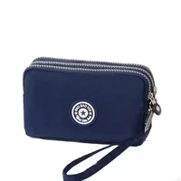 Women's Solid Color Polyester Zipper sku image 3