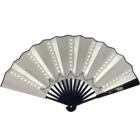 Punk Solid Color Raw Silk Fan Fans & Heating sku image 4