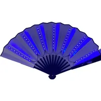 Punk Solid Color Raw Silk Fan Fans & Heating main image 5