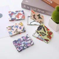 Elegant Retro Butterfly Pu Leather Glass main image 3