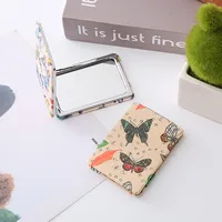 Elegant Retro Butterfly Pu Leather Glass sku image 5