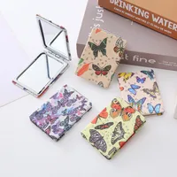 Elegant Retro Butterfly Pu Leather Glass main image 4