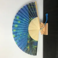 Elegant Classical Portrait Starry Sky Chemical Fiber Fan Fans & Heating sku image 3