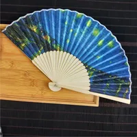 Elegant Classical Portrait Starry Sky Chemical Fiber Fan Fans & Heating main image 4