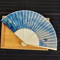 Elegant Classical Portrait Starry Sky Chemical Fiber Fan Fans & Heating main image 3