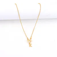 Casual Elegant Simple Style Letter 201 Stainless Steel 304 Stainless Steel Women's Pendant Necklace main image 4