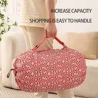 Casual Letter Windmill Oxford Cloth Household Shopping Bag main image 2