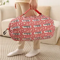 Casual Letter Windmill Oxford Cloth Household Shopping Bag sku image 2