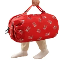 Casual Letter Windmill Oxford Cloth Household Shopping Bag main image 4
