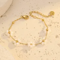 Bohemian Flower 304 Stainless Steel Women's Bracelets main image 6