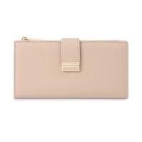 Women's Solid Color Pu Magnetic Buckle sku image 2