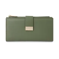 Women's Solid Color Pu Magnetic Buckle sku image 6