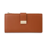 Women's Solid Color Pu Magnetic Buckle sku image 3