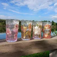 Pastoral Flower Glass Glass 1 Piece main image 5