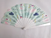 Cute Animal Castle Watermelon Plastic Oxford Cloth Fan Fans & Heating sku image 5