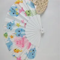 Cute Animal Castle Watermelon Plastic Oxford Cloth Fan Fans & Heating main image 5