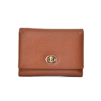 Women's Solid Color Pu Lock Clasp sku image 3