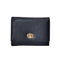 Women's Solid Color Pu Lock Clasp sku image 7
