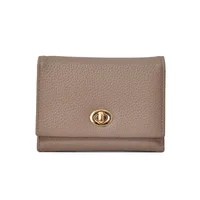 Women's Solid Color Pu Lock Clasp sku image 2