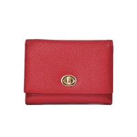 Women's Solid Color Pu Lock Clasp sku image 6