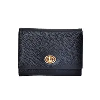 Women's Solid Color Pu Lock Clasp main image 3