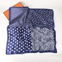 Women's Vintage Style Classic Style Polka Dots Polyester Satin Silk Scarf main image 2