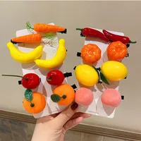 Women's Cute Cherry Fruit Strawberry Foam Hair Clip main image 2