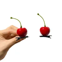 Women's Cute Cherry Fruit Strawberry Foam Hair Clip main image 3