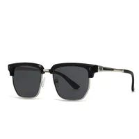Casual Modern Style Solid Color Pc Polygon Full Frame Glasses main image 2